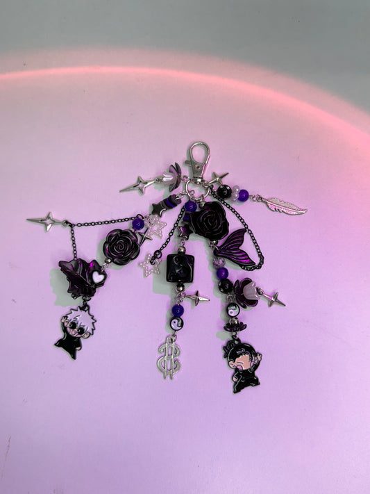 Gojo & Geto Anime Keychain | Handmade Jujutsu Kaisen Inspired Accessory – K Heartsy